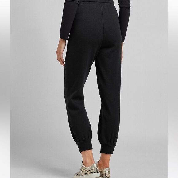 High Waisted Fleece Joggers express pants joggers women NwT XL - Picture 4 of 6